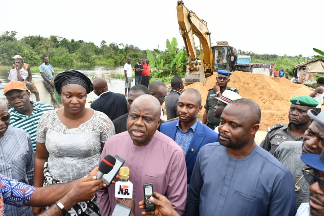 Diri directs Bayelsa Works Ministry to fix collapsed bridge on federal road
