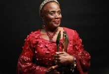 Photo of Garland for the legend: Veteran Actress, Taiwo Ajai-Lycett, Receives AMVCAs Industry Merit Award