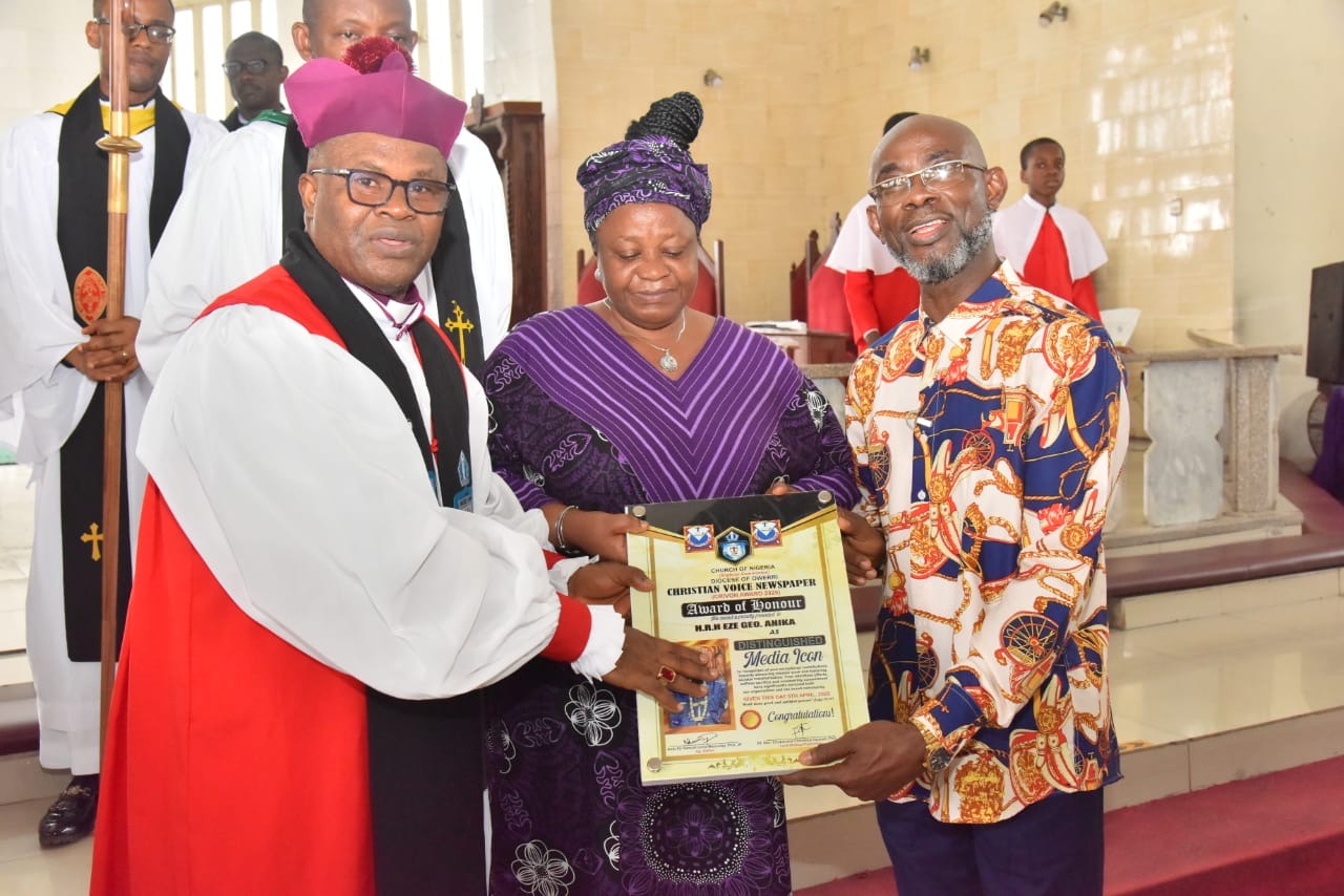 Uzodimma congratulates Christian Voice Newspaper on 25th Anniversary - News  Tap